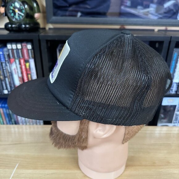 Vintage Radio City Music Hall Hat New York City Snapback Yupoong Black - Picture 2 of 6